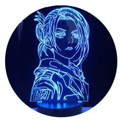 3DILUTION - Lampara Escritorio Annie Leonhart Shingeki Base Negra