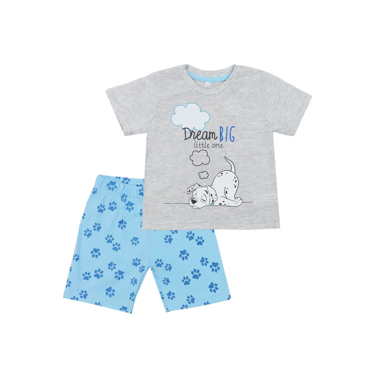 DISNEY - Pijama Niño 101 Dalmatas Dream Celeste Disney