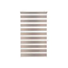 CHANTILLY - Cortina Duo Blackout 120 X 165 Cm Color Gris Plata