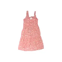 PILLIN - Vestido Niña Naranja - Naranjo