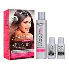 KATIVA - Alisado Sin Plancha Keratin Brasileño 300ml