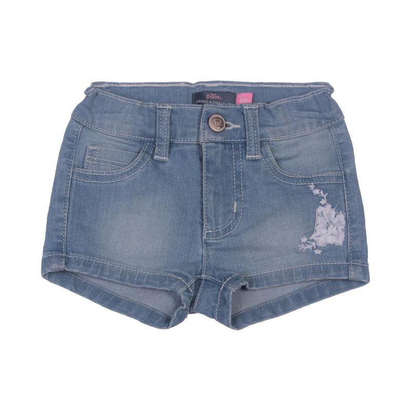 PILLIN - Short Bebe Niña Celeste Pillin PILLIN