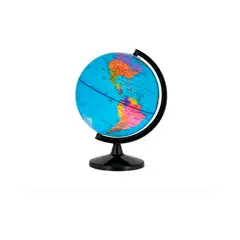 GENERICO - Globo Mapamundi Giratorio 15 cm de Diámetro