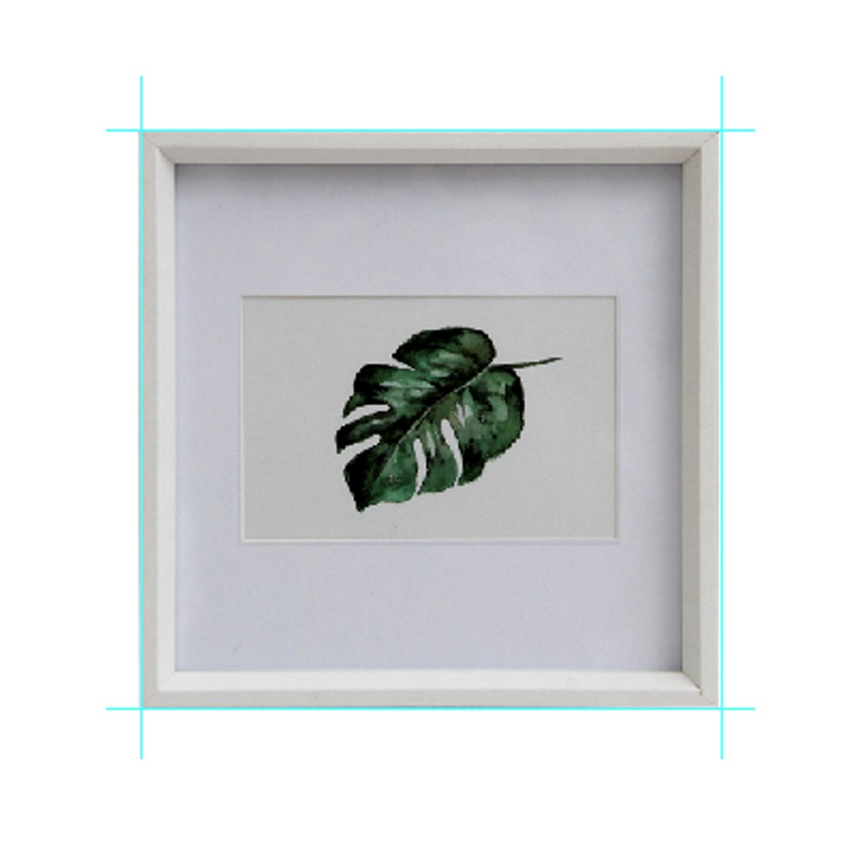 VGO - Marco 20X20 Para Foto 10X15 Md2020Bl Unc Vgo