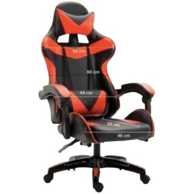Imagen 2 del producto Silla gamer Galaxy Rojo
