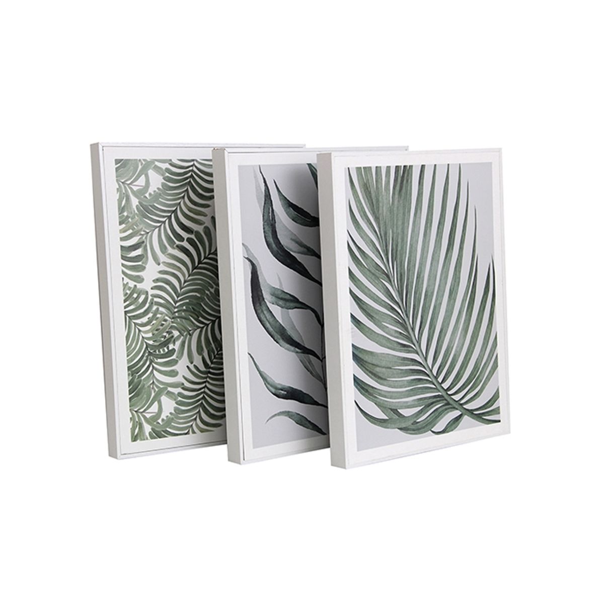 VGO - Set de 3 cuadros en madera 30x40 cm.