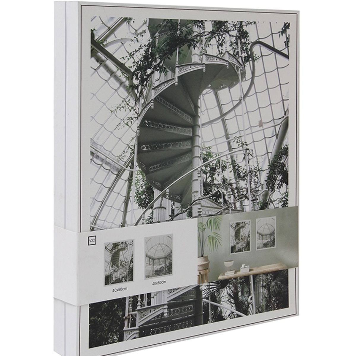 VGO - Set de 2 cuadros en madera 40x50 cm