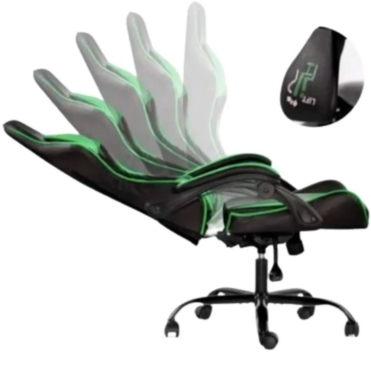 IHAM STORE - Silla gamer Galaxy Verde