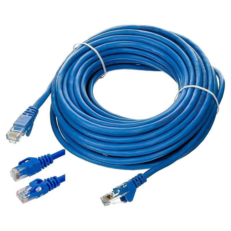 GENERICO - Cable Red Utp Categoria 6 15 Metros Conector Rj45