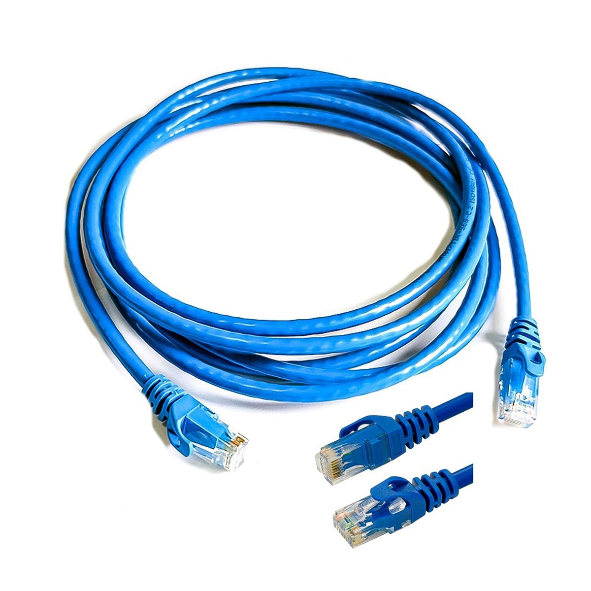 GENERICO - Cable Red UTP Categoria 6 Ethernet 10 Metros
