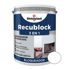 SINTEPLAST - Pintura Selladora Anti-Hongos Blanco 4 LT