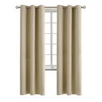 Cortina Semi Blackout Un Paño 140x220cm Aislante - Beige