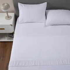CASATUA - Sabanas Hotel Ultra Suave - Blanco - king