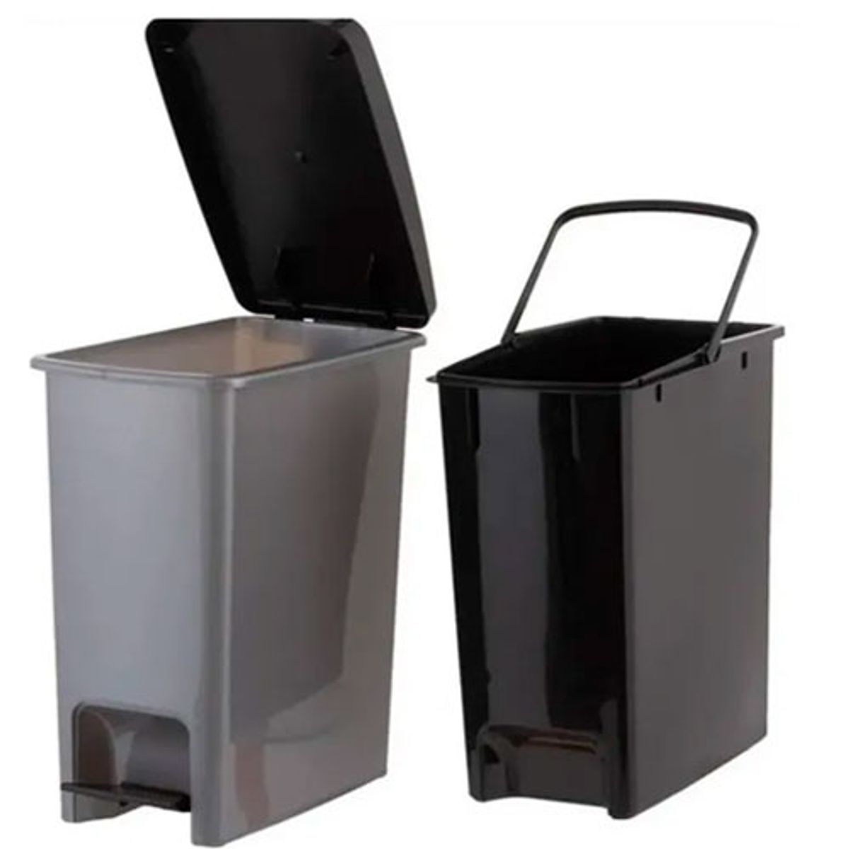 REYPLAST - Basurero Con Pedal Y Antideslizante Clin 12.5 Litros