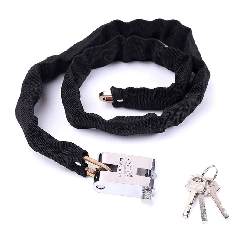 KUANGYE - Candado Cadena Para Motos Bicicleta 100cm excelente Seguri