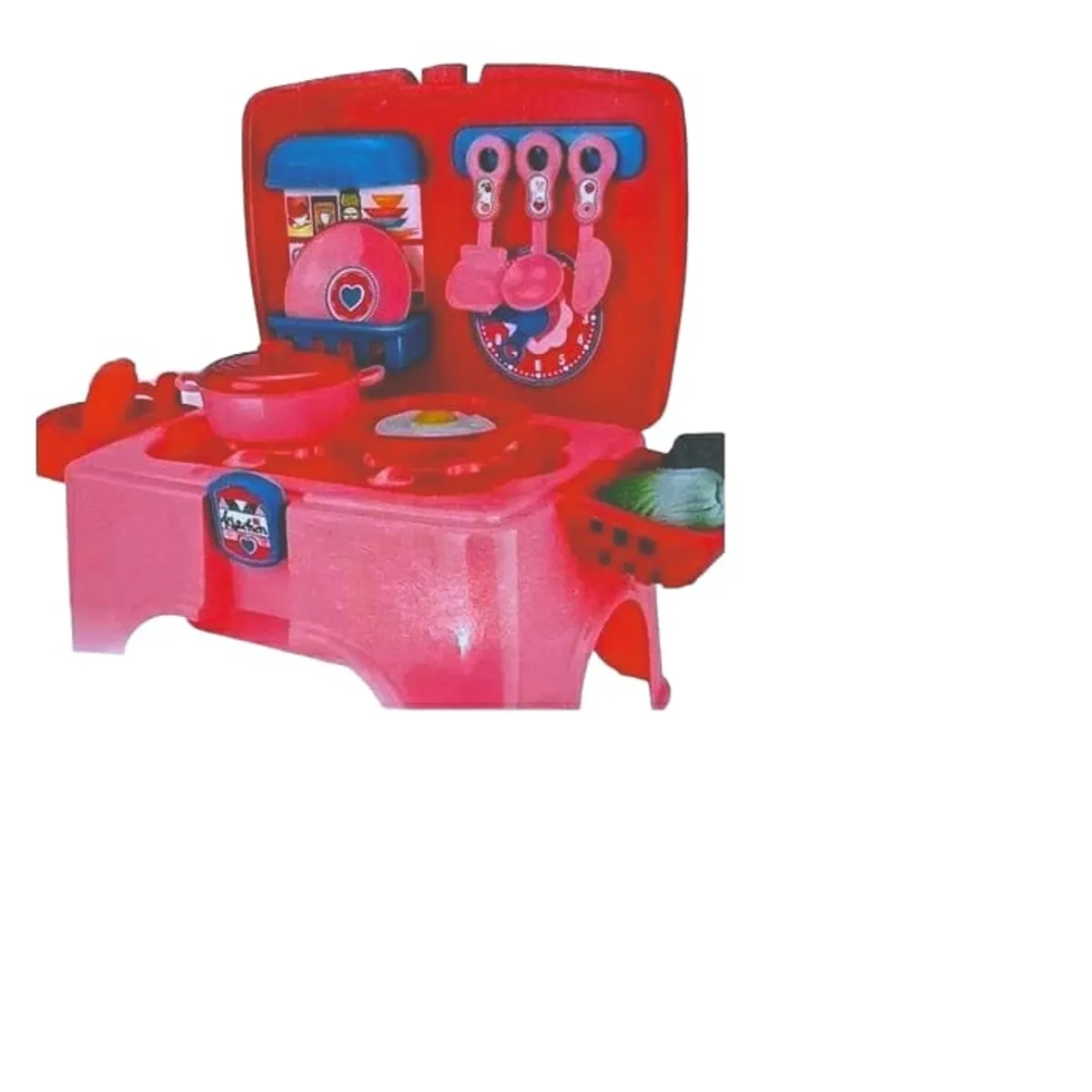 GENERICO - Set Cocina - Piso  Juguete Niña Con Accesorios