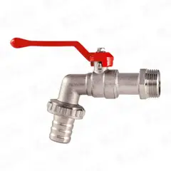 GENERICO - Llave Jardín Lavadero Media Pulgada Niquelado