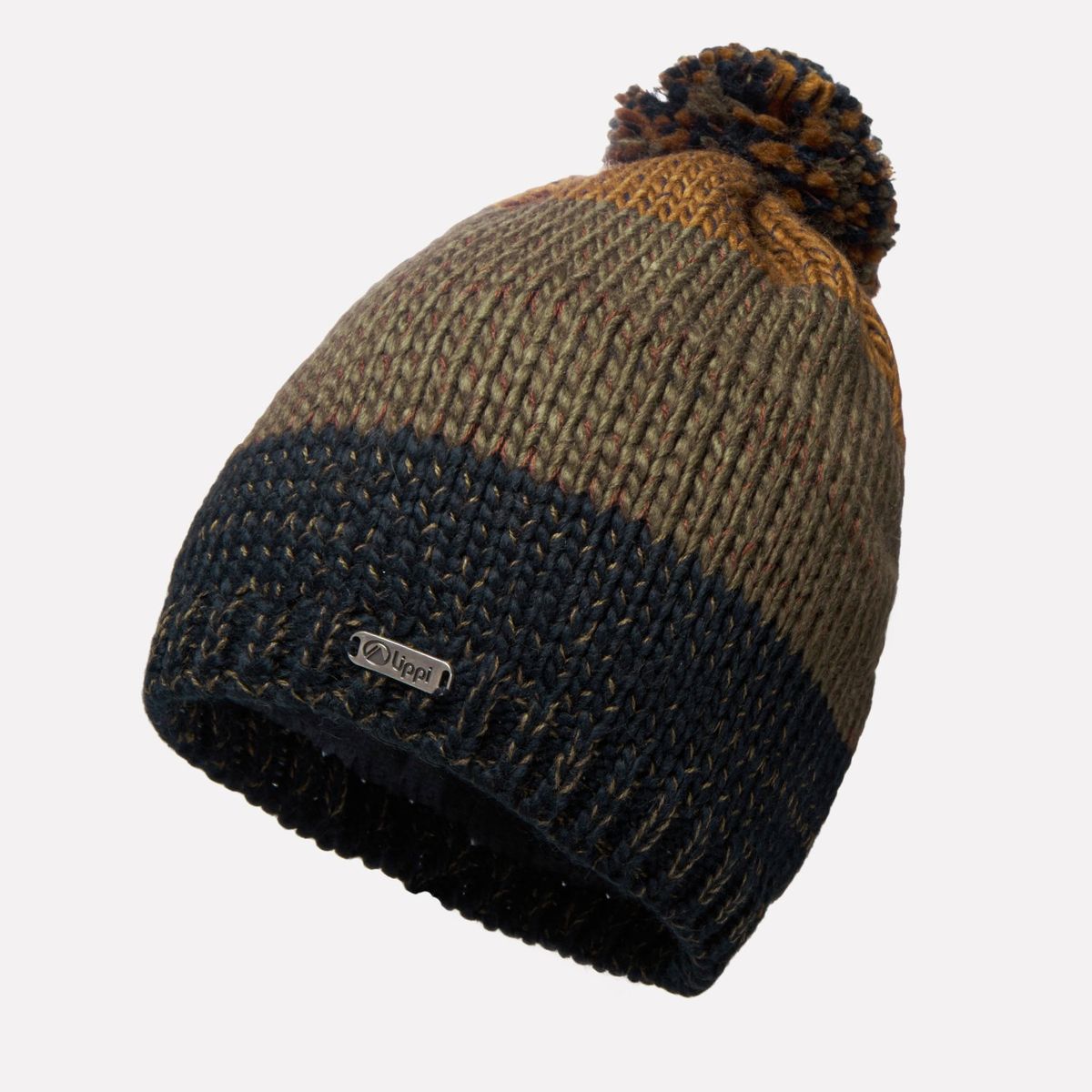 LIPPI - Gorro Hombre Zermatt Pom Beanie Jade Oscuro Lippi