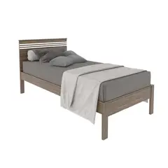 TECNOMOBILI - CAMA 1 PLAZA NOGAL BLANCO