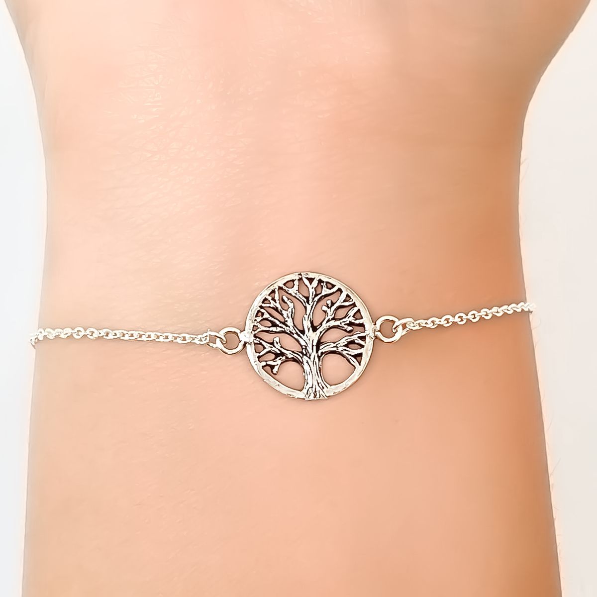 COGGIOLA - Pulsera Árbol de la Vida Plata Fina 925