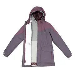 HAKA HONU - Chaqueta Mujer Perro Guapo Morado