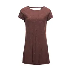 HAKA HONU - Vestido Mujer Palomita Terracota