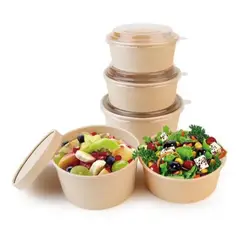 KRAFT - Envase Bowl Polipapel 1000 Cc Pack 20 Unidades