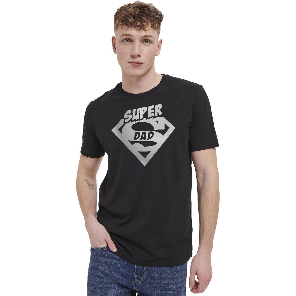 MDC - Polera De Hombre Manga Corta Super Dad.
