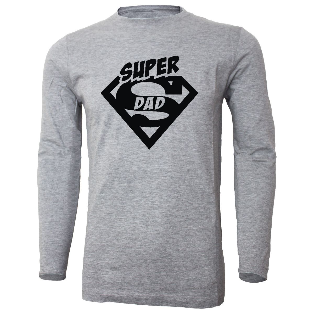 MDC - Poleras Manga Larga De Hombre Super Dad
