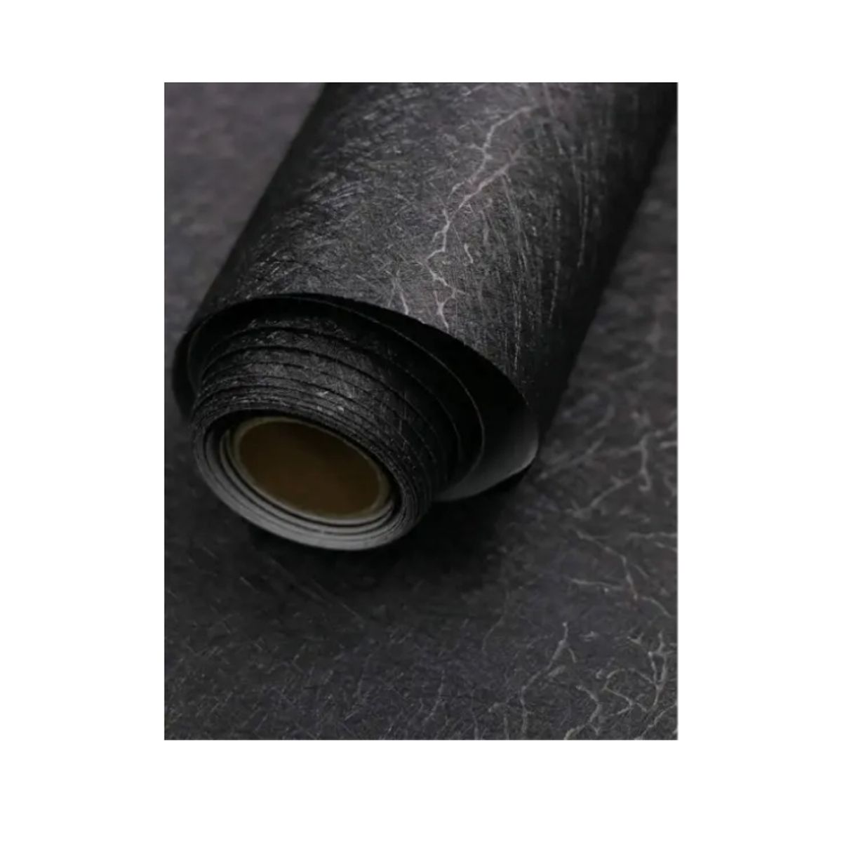 GENERICO - Papel Mural Texturizado Autoadhesivo Rollo 10mt X 60cm Relámpago Negro.