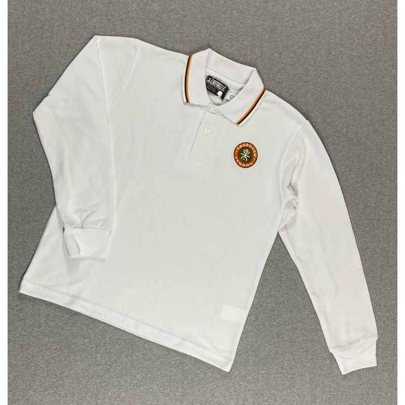 ANAFI - Polera Pique Hombre Manga Larga Uniformes Trebulco School