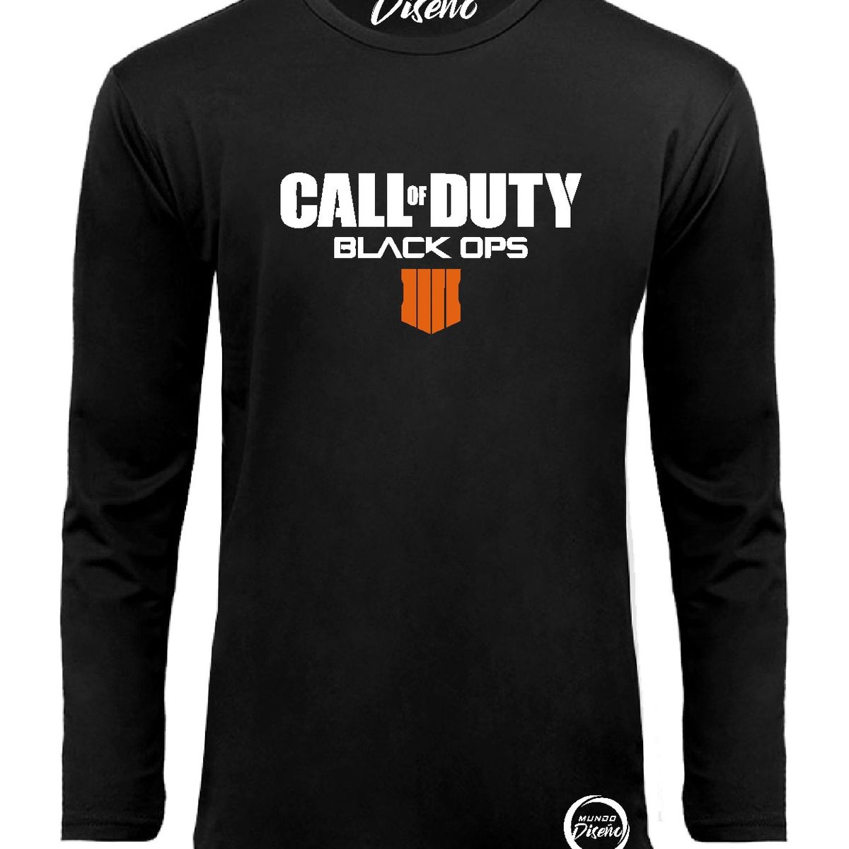 MDC - Poleras Manga Larga De Hombre  Call of Duty OPS