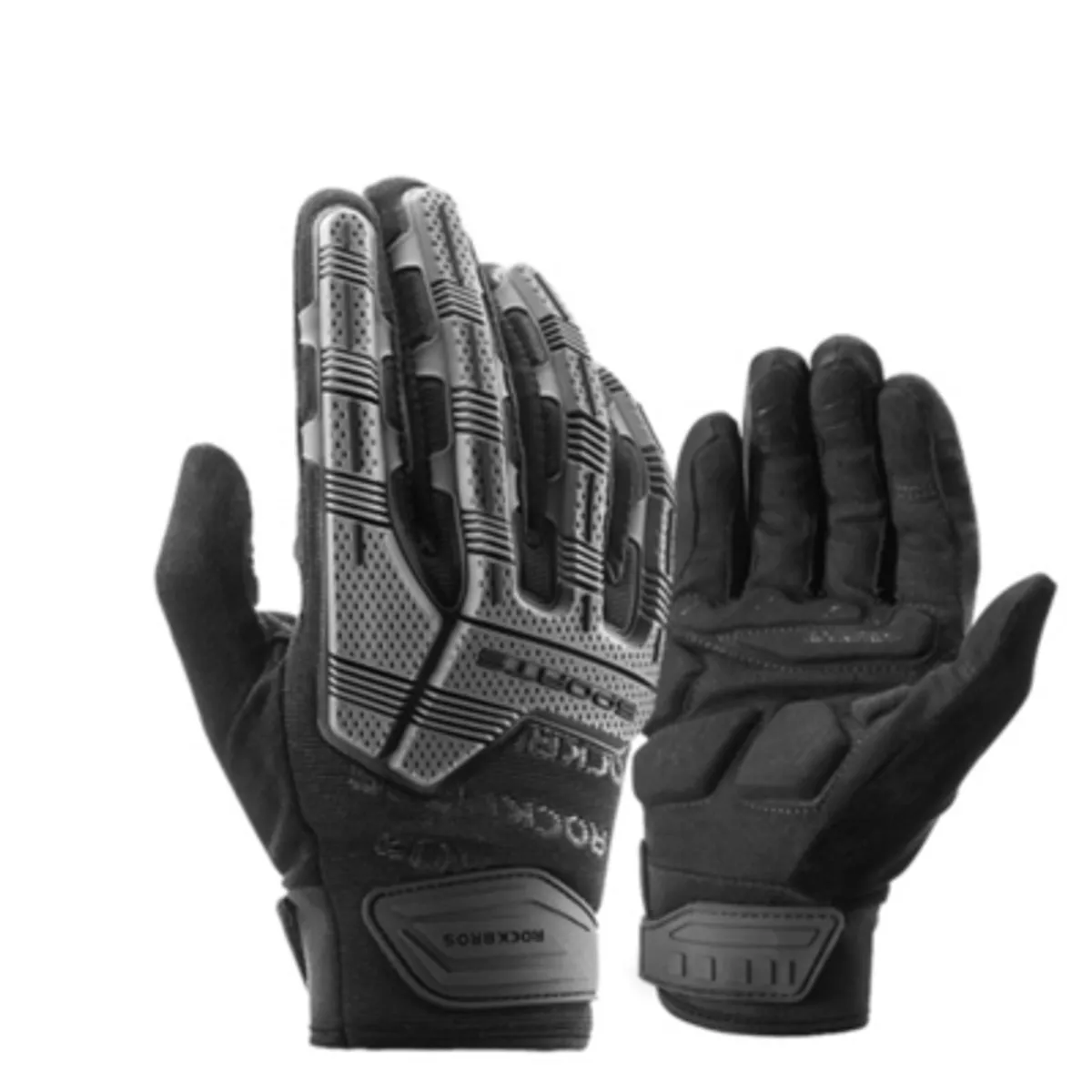 ROCKBROS - Guantes Con Protección Rockbros Moto Bicicleta Enduro Dh