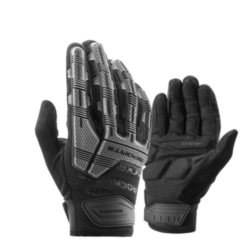 ROCKBROS - Guantes Con Protección Rockbros Moto Bicicleta Enduro Dh