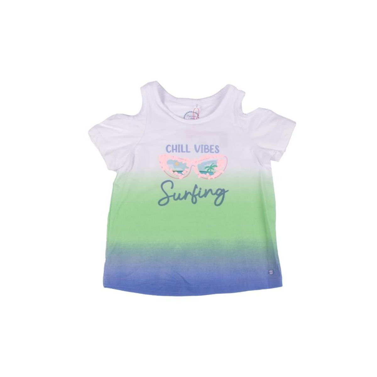 PILLIN - Polera Niña Azul petróleo Pillin PILLIN