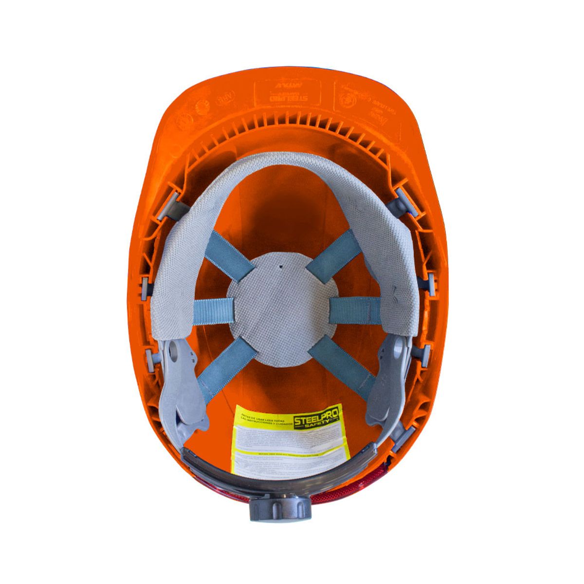 STEELPRO - Casco Mta  Abs Motosierra Naranjo