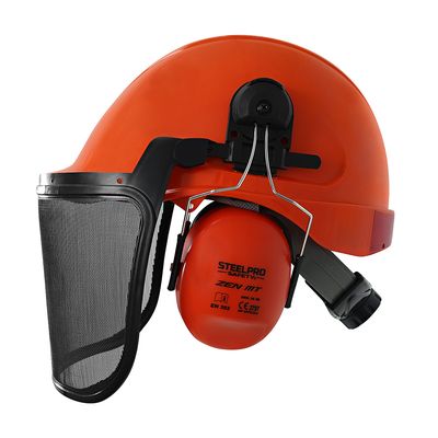 Imagen 2 del producto Casco MTA ABS Motosierra Naranjo