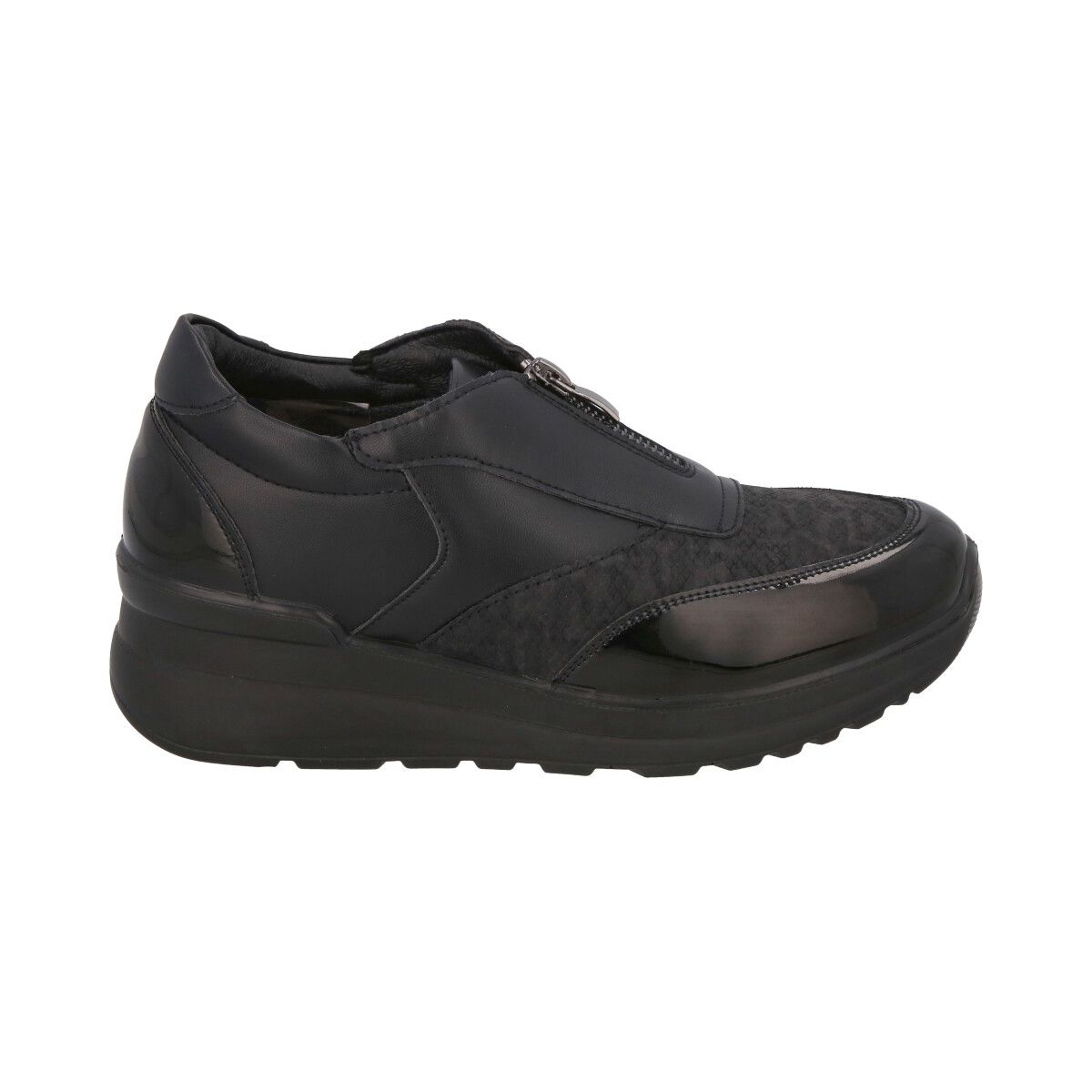 POLICE - Zapatilla Urbana Mujer Negro Hut Police