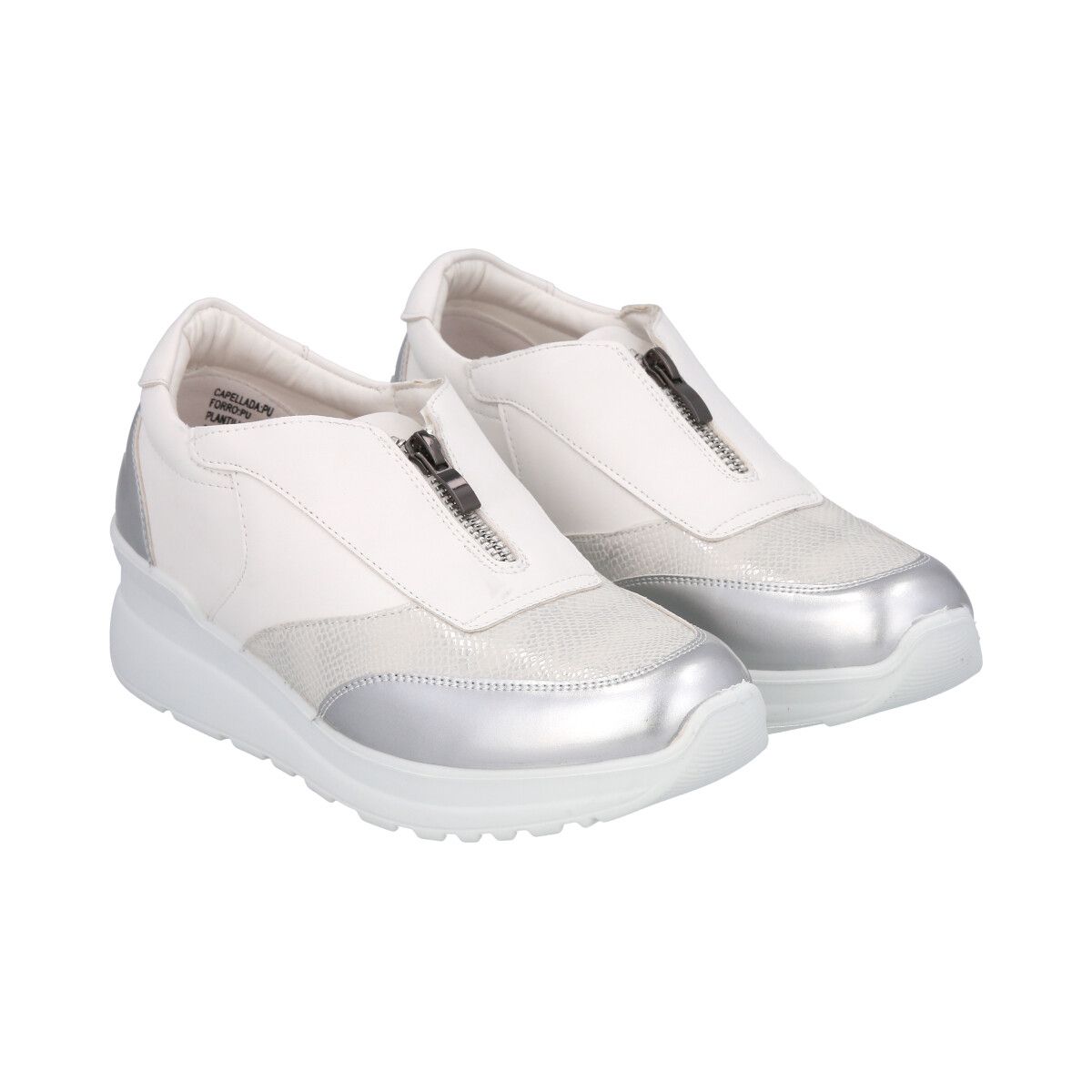 POLICE - Zapatilla Urbana Mujer Blanco Hut Police