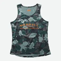 MERRELL - Polera S/M Mujer W Trail Running Sing Verde