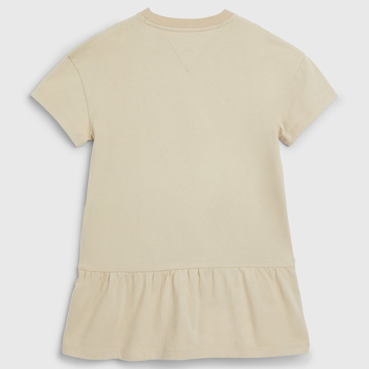TOMMY HILFIGER - Vestido Camisero Con Logo Nyc Beige Tommy Hilfiger