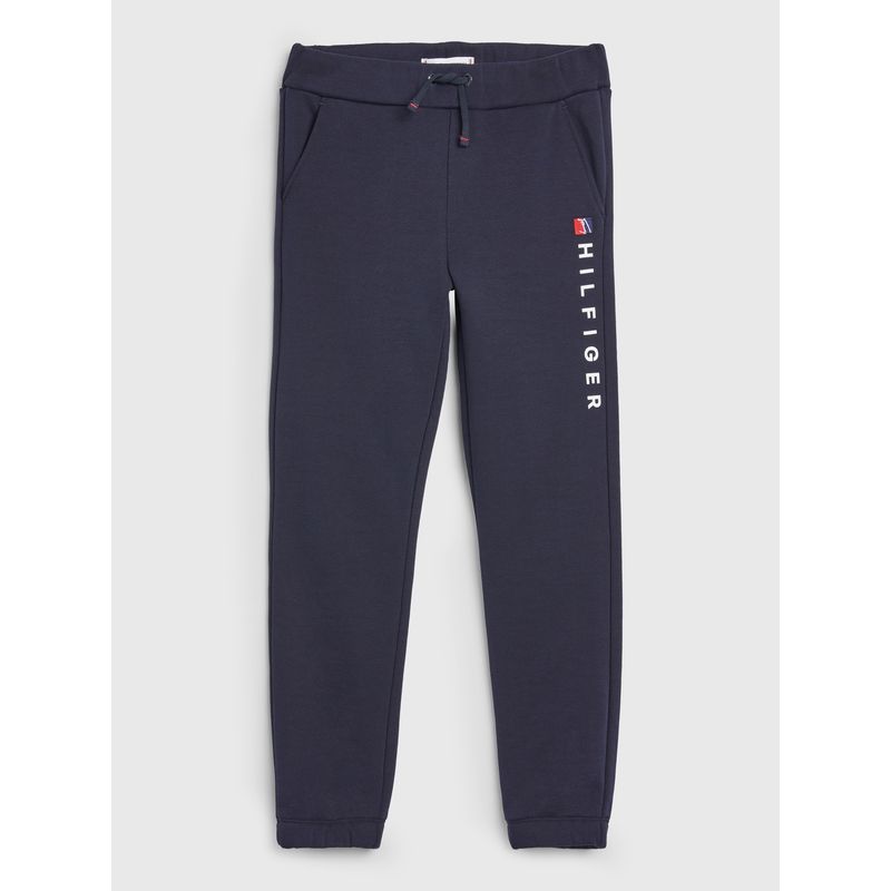 TOMMY HILFIGER - Joggers Established 1985 Logo Azul Tommy Hilfiger