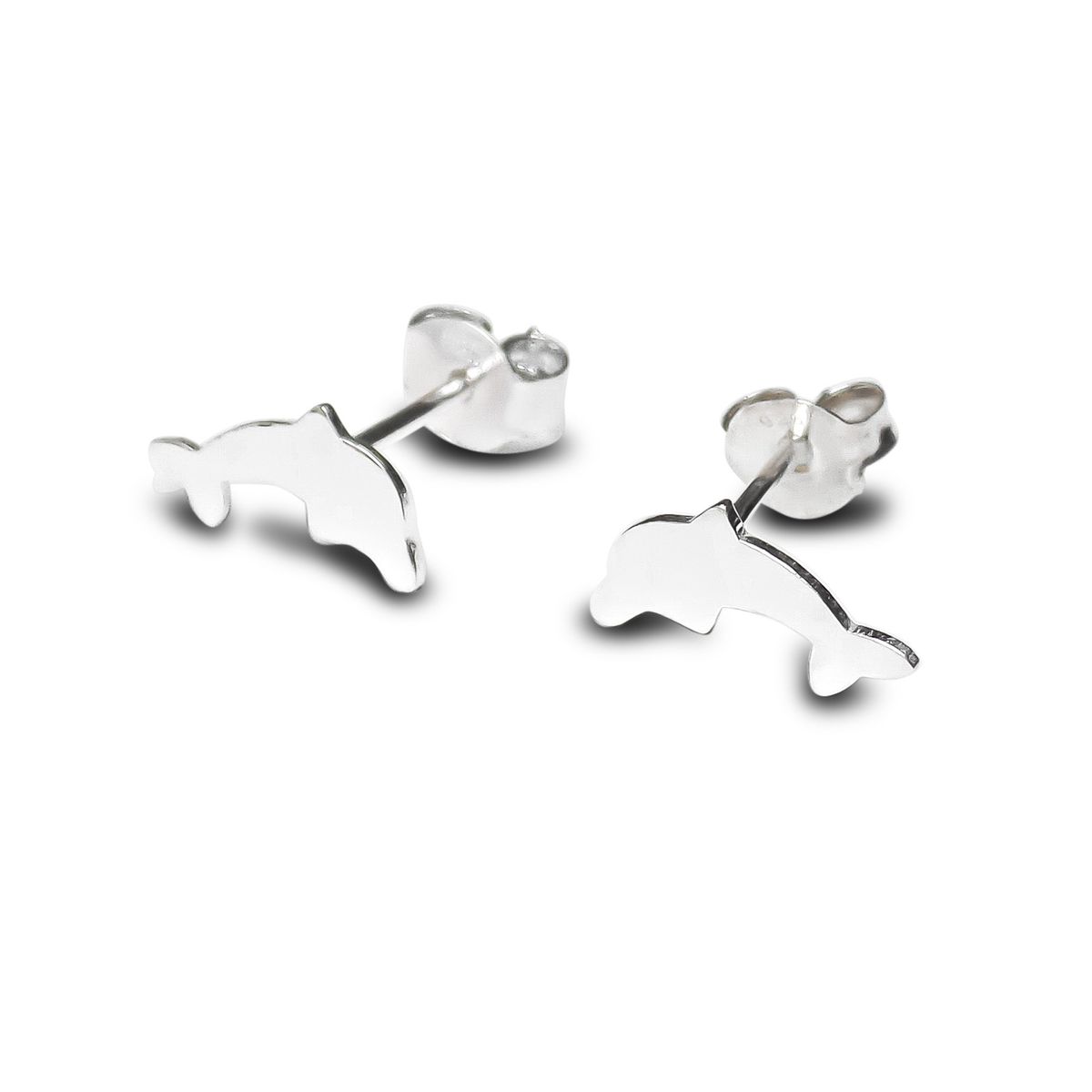 COGGIOLA - Aros Delfín Plano Mini Plata Fina Ley 925