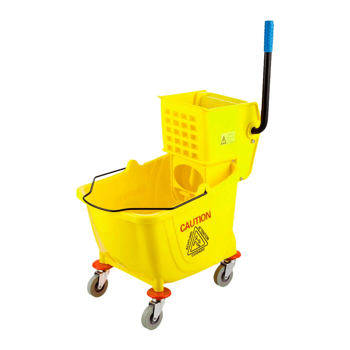 GENERICO - Carro Estrujador De Aseo Mopa 33 Litros - Amarillo