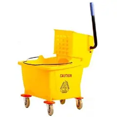 GENERICO - Carro Estrujador De Aseo Mopa 33 Litros - Amarillo
