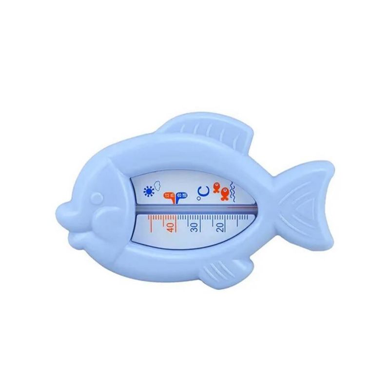 GENERICO - Termómetro Para Agua Tina  Pescadito Celeste
