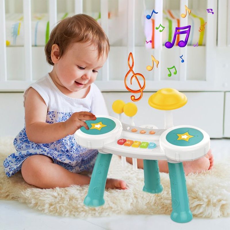 HUANGER - Juguete Batería Musical Para Bebes