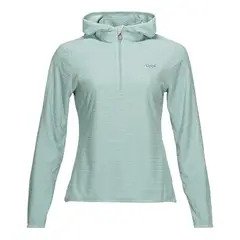 LIPPI - Poleron Mujer Jacaranda Nano-F 14 Zip Hoody Jade