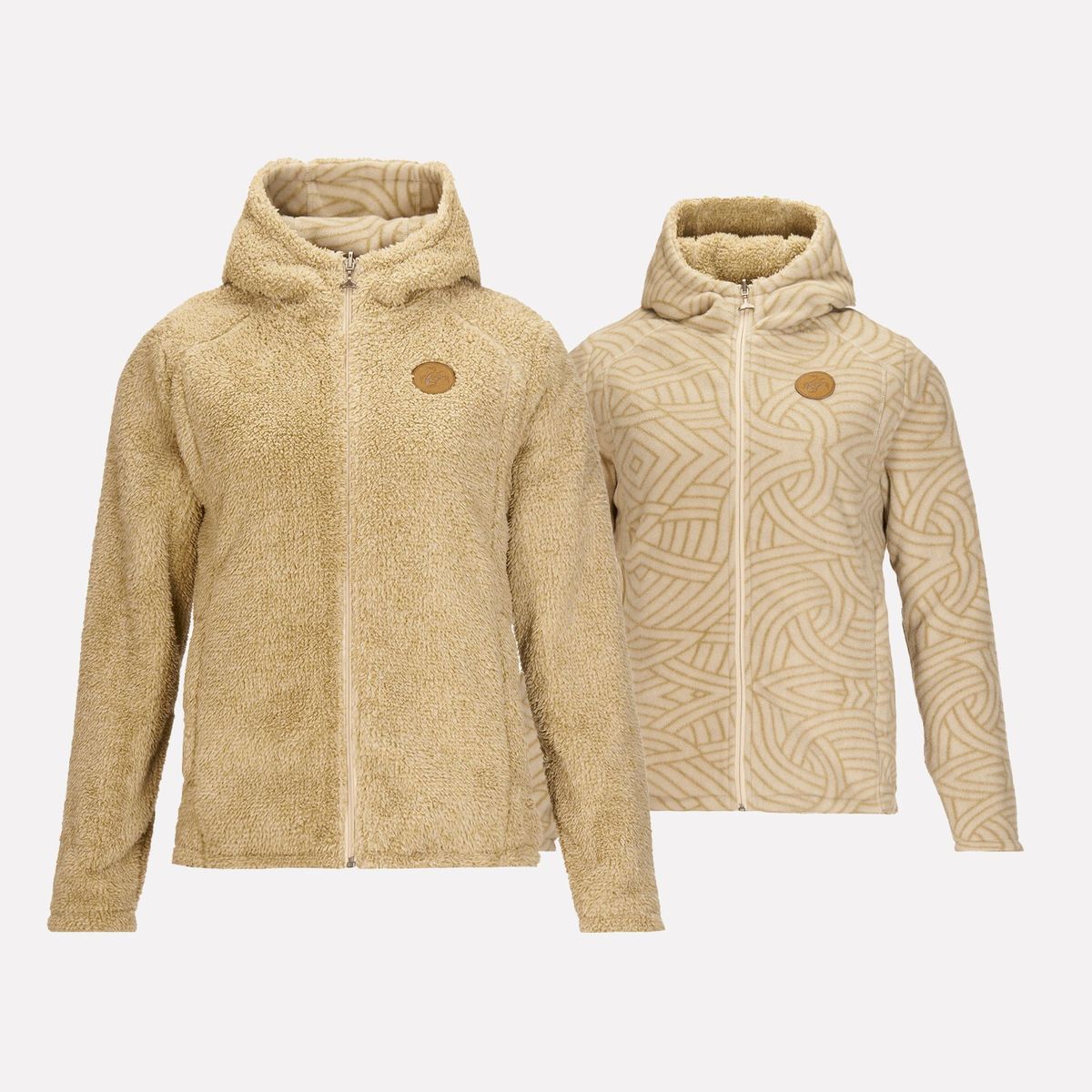 HAKA HONU - Chaqueta Mujer Bi-polar Crudo Haka Honu