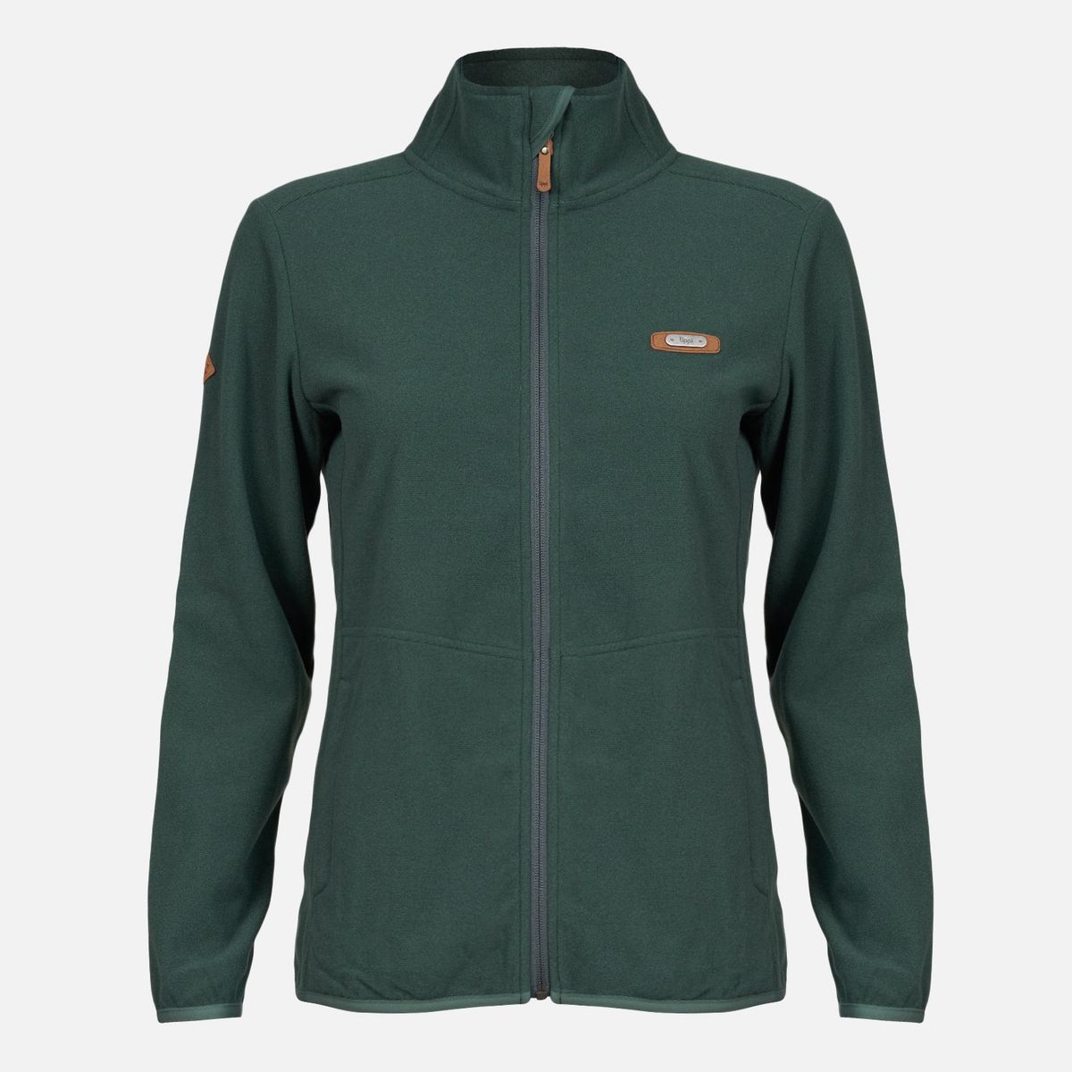 LIPPI - Poleron Teen Girl Stripes Nano-F Full Zip Negro Lippi